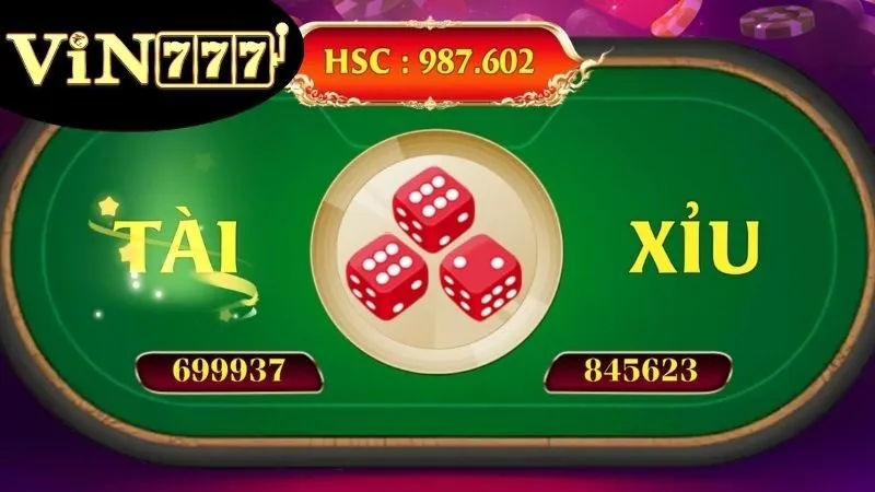 Những loại cược phổ biến có sẵn ở trong Tài Xỉu VIN777